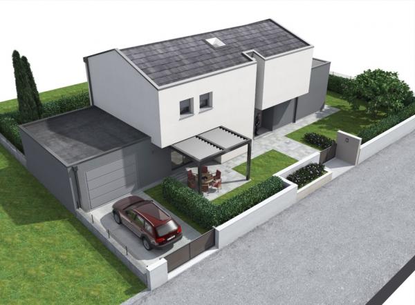 THIENE - VILLA SINGOLA SU LOTTO DI 700 MQ. CONSEGNA 10 MESI